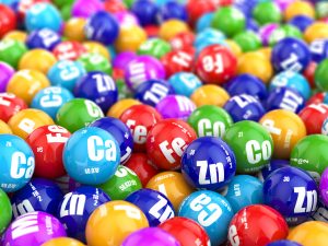 Dietary supplements. Variety pills. Vitamin capsules. 3d